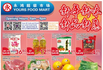 Yours Food Mart Flyer January 5 to 11