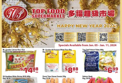 Top Food Supermarket Flyer January 5 to 11