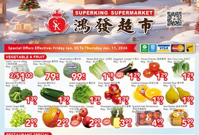 Superking Supermarket (North York) Flyer January 5 to 11