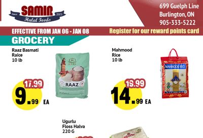 Samir Supermarket Flyer January 6 to 8