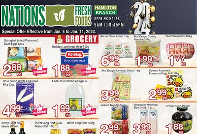 Nations Fresh Foods (Hamilton) Flyer January 5 to 11