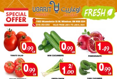 Ugarit Market Flyer January 4 to 8