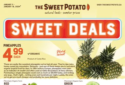The Sweet Potato Flyer January 5 to 18