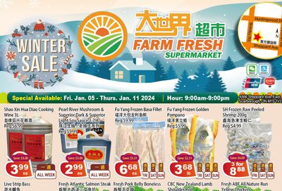 Farm Fresh Supermarket Flyer January 5 to 11