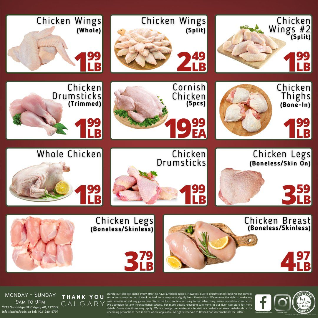 Basha Foods International Flyer January 4 to 7