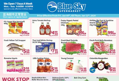 Blue Sky Supermarket (North York) Flyer January 5 to 11