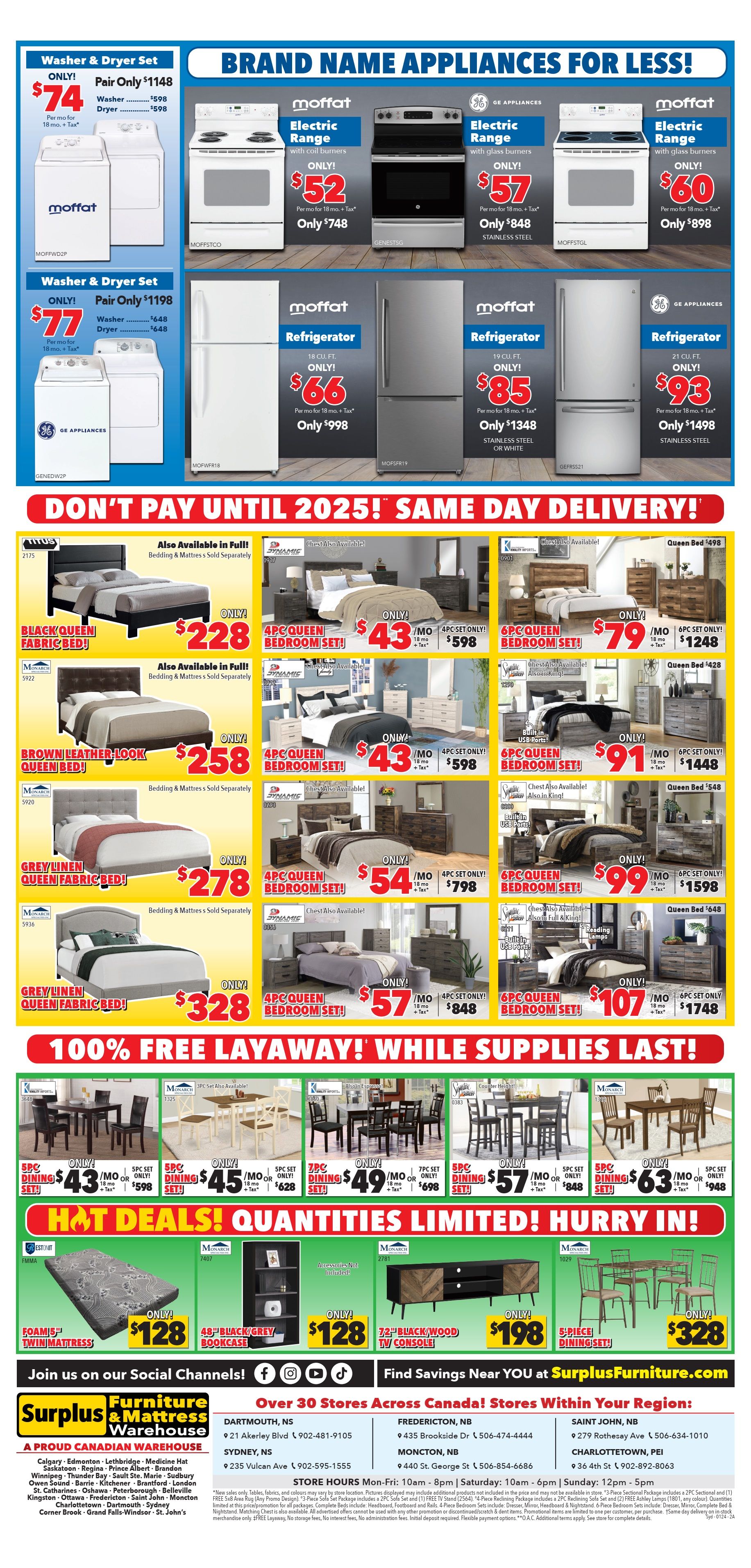 Surplus Furniture & Mattress Warehouse (Sydney) Flyer January 8 to 28