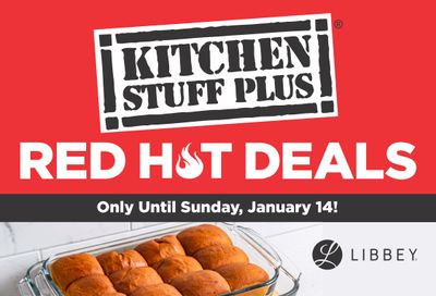 Kitchen Stuff Plus Red Hot Deals Flyer January 8 to 14