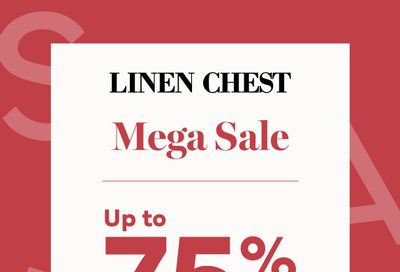 Linen Chest Flyer January 8 to 23