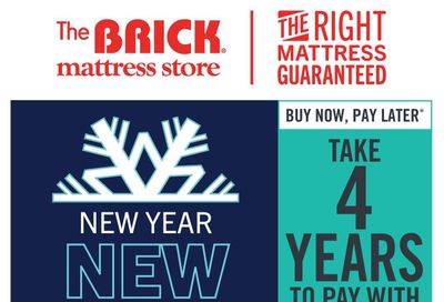The Brick Mattress Store Flyer January 9 to 24