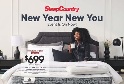 Sleep Country Flyer January 10 to 14