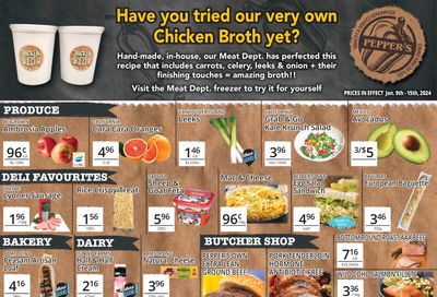 Pepper's Foods Flyer January 9 to 15