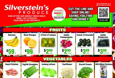 Silverstein's Produce Flyer January 9 to 13