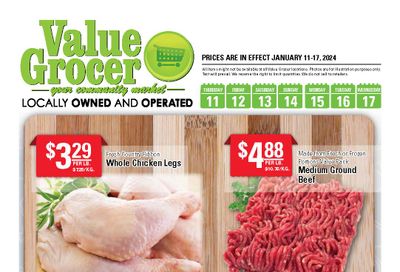 Value Grocer Flyer January 11 to 17