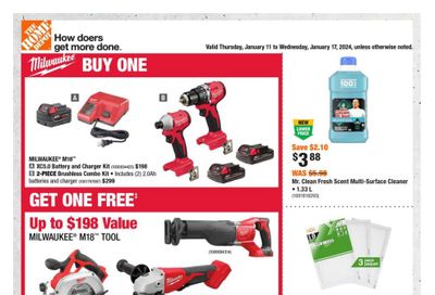 Home Depot (BC) Flyer January 11 to 17