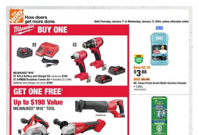 Home Depot (Atlantic) Flyer January 11 to 17