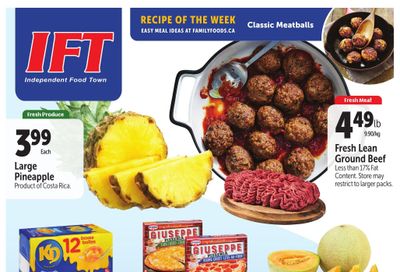 IFT Independent Food Town Flyer January 11 to 17