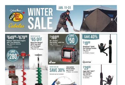 Bass Pro Shops Flyer January 11 to 31