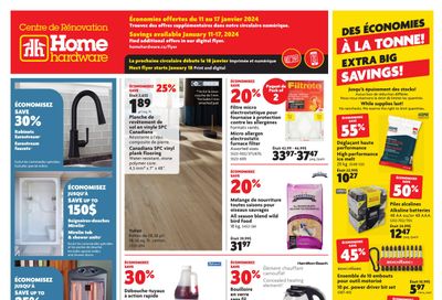 Home Hardware Building Centre (QC) Flyer January 11 to 17