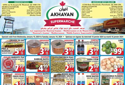 Akhavan Supermarche Flyer January 10 to 16