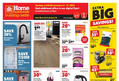 Home Hardware Building Centre (AB) Flyer January 11 to 17
