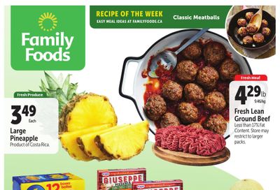 Family Foods Flyer January 11 to 17