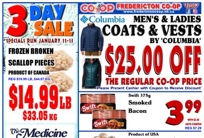 Fredericton Co-op Flyer January 11 to 17