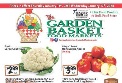 The Garden Basket Flyer January 11 to 17
