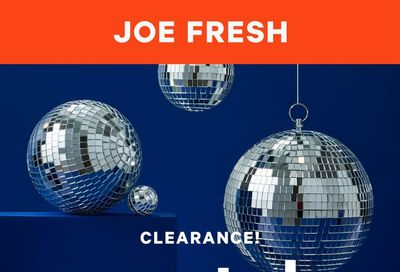 Joe Fresh Flyer January 11 to 17