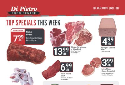 Di Pietro Food Centre Flyer January 11 to 17