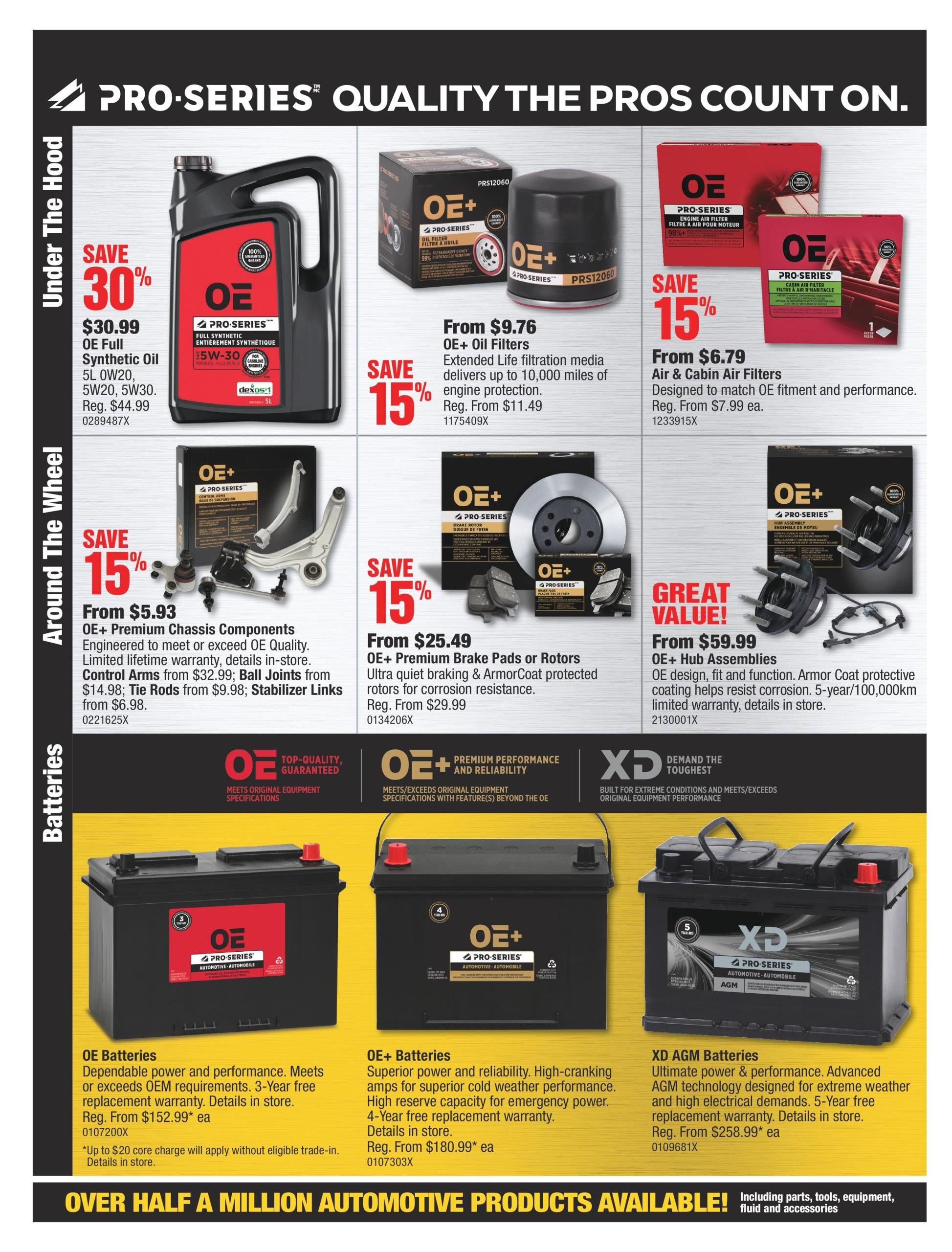 PartSource Flyer January 12 to 24