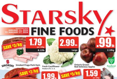 Starsky Foods Flyer January 11 to 17