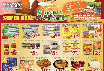 Sunny Foodmart (Etobicoke) Flyer January 12 to 18
