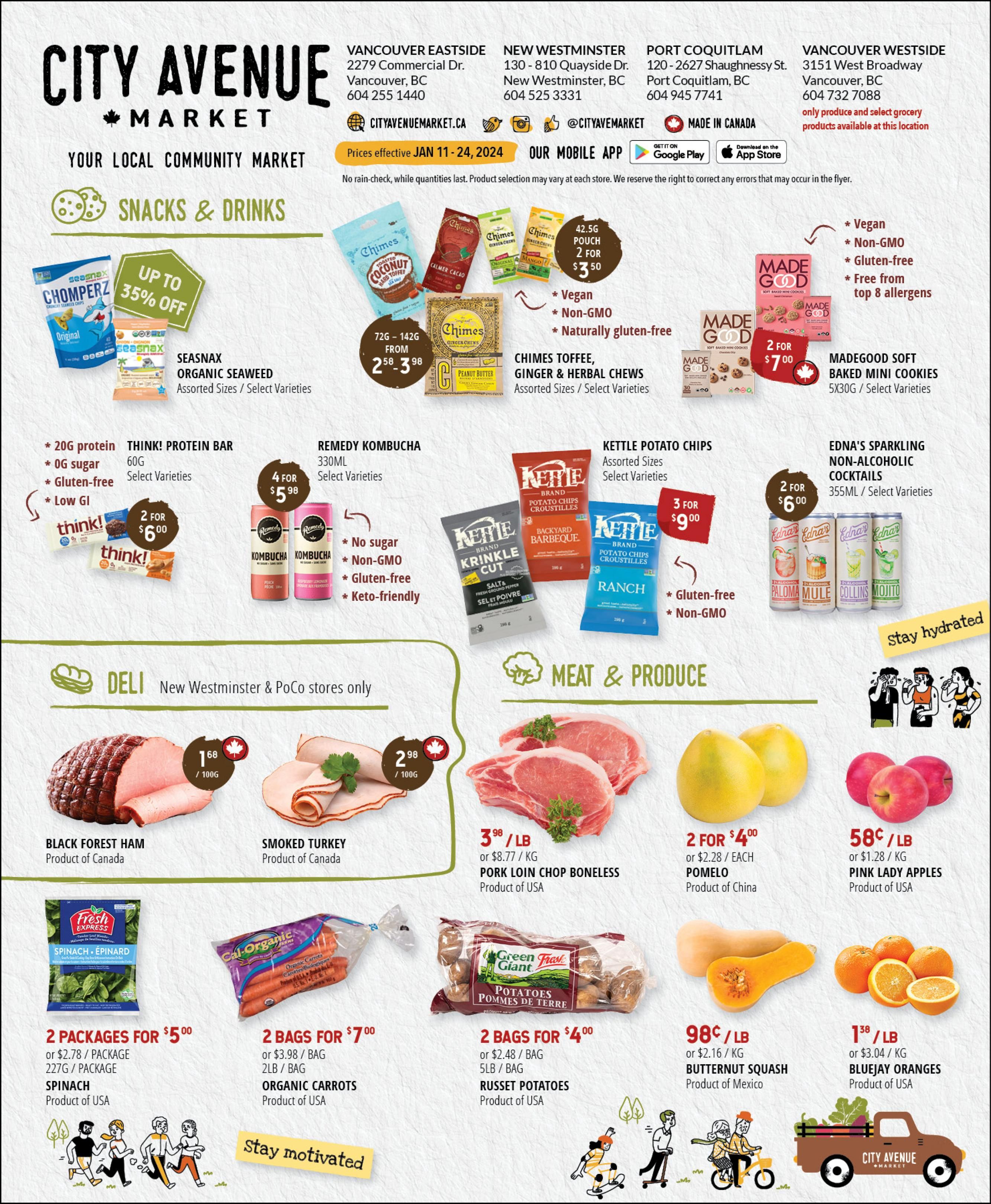 City Avenue Market Flyer January 11 to 24