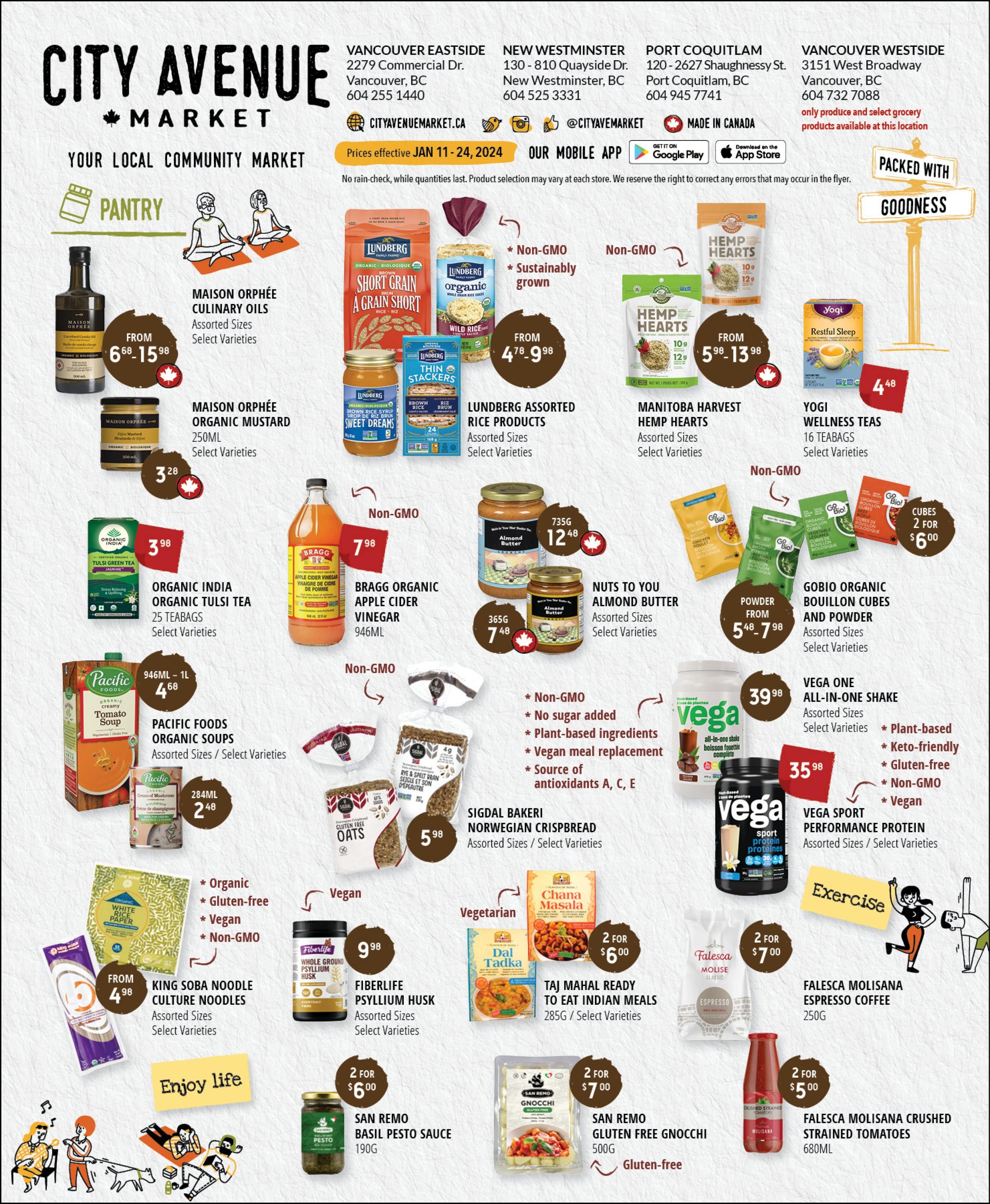 City Avenue Market Flyer January 11 to 24