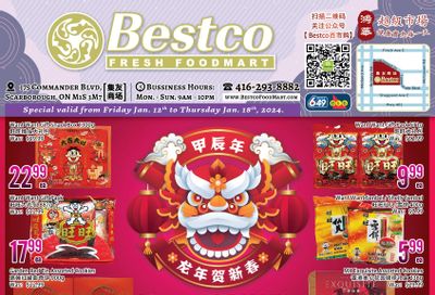 BestCo Food Mart (Scarborough) Flyer January 12 to 18
