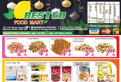 BestCo Food Mart (Etobicoke) Flyer January 12 to 18