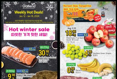 Galleria Supermarket Flyer January 12 to 18