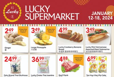 Lucky Supermarket (Edmonton) Flyer January 12 to 18