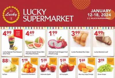 Lucky Supermarket (Surrey) Flyer January 12 to 18