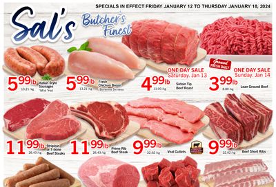 Sal's Grocery Flyer January 12 to 18