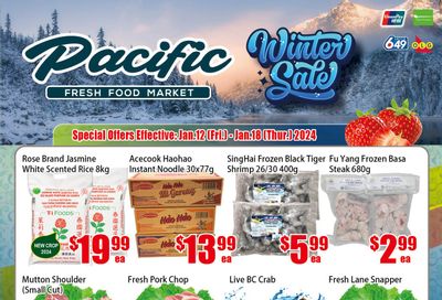 Pacific Fresh Food Market (North York) Flyer January 12 to 18