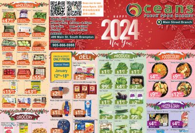 Oceans Fresh Food Market (Main St., Brampton) Flyer January 12 to 18