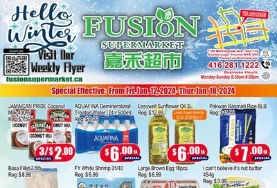 Fusion Supermarket Flyer January 12 to 18