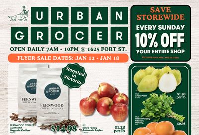 Urban Grocer Flyer January 12 to 18