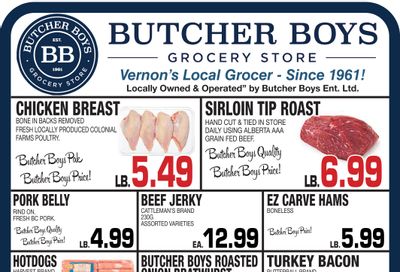 Butcher Boys Grocery Store Flyer January 12 to 18