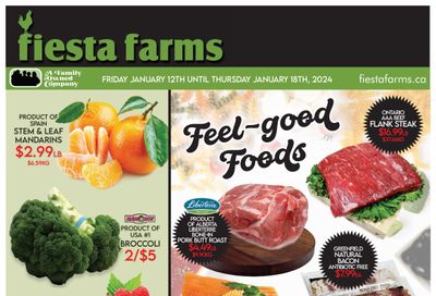 Fiesta Farms Flyer January 12 to 18