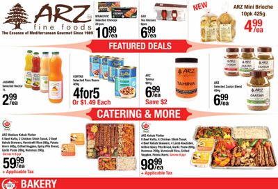 Arz Fine Foods Flyer January 12 to 18