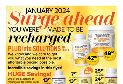 Nutters Everyday Naturals Flyer January 5 to 31