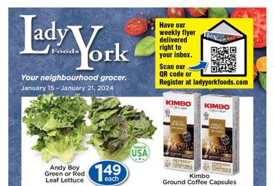 Lady York Foods Flyer January 15 to 21